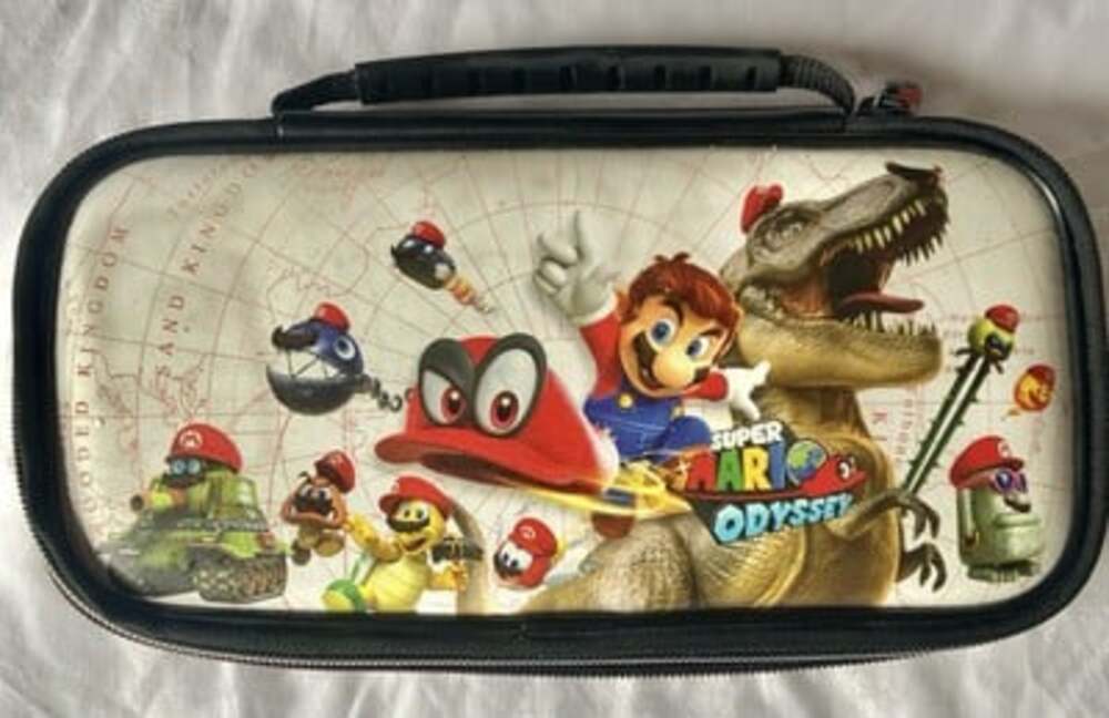 Super Mario Odyssey Nintendo Switch Travel Case